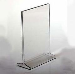 Acrylic Menu Holder Acrylic Displays With Popular Shape