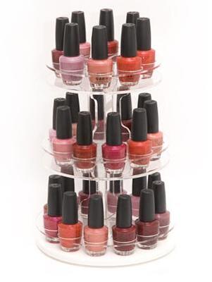 Acrylic Nail Polish Holder Acrylic Displays With  Beautiful Shape