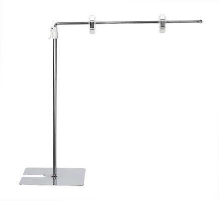 A3 A4 POS Exhibition Tabletop Sign Holders Retail , 300-500mm Adjust Height