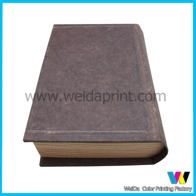 Book Shaped Decorative Cardboard  Paper Packaging Boxes for Gift