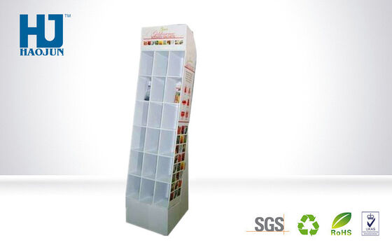 Cardboard Magazine Book Display Stand