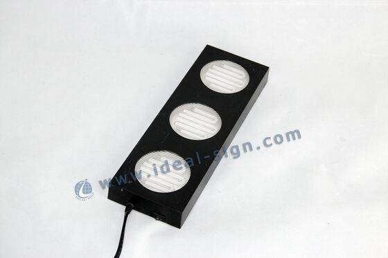 LED Acrylic Liquor Bottle Display Standing / Glorifier PS Injection Plastic Case