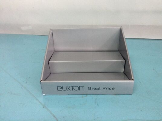 Acrylic Retail Cardboard Counter Display Stands Environment Friendly