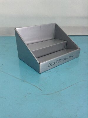 Acrylic Retail Cardboard Counter Display Stands Environment Friendly