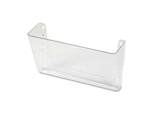 3 Pocket Wall File Organizer Acrylic Display Stands For Office