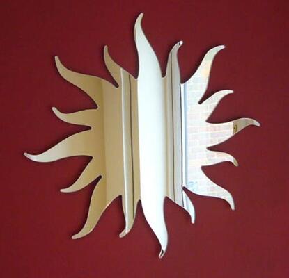 Beautiful Shape Acrylic Mirror Sheets With Customer's Design