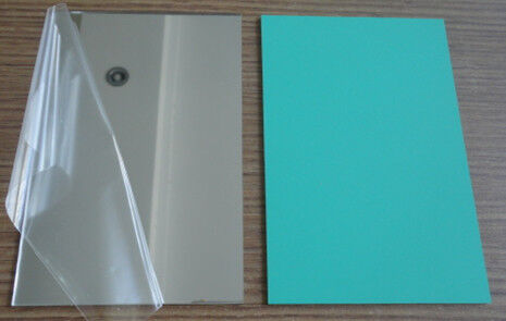 1mm Plexiglass Locker Mirrored Acrylic Sheet , 4 x 8 clear Acrylic Sheet