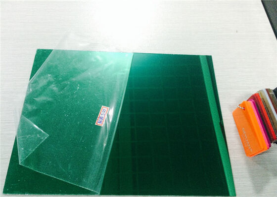 Crack - proof Green coloured Mirror Acrylic Sheet Thickness 1mm -  6mm