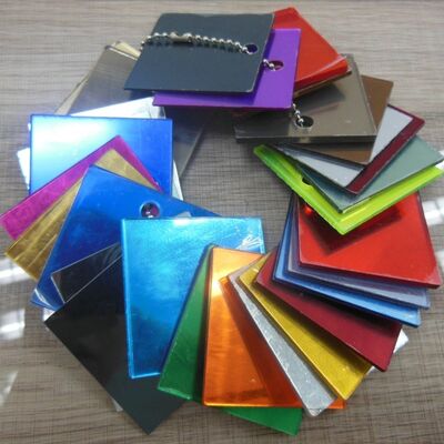 100% virgin Material 1mm to 6mm PMMA Mirror Acrylic Sheet 4 x 6 Feet For indoor decoration