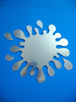 Environmental Acrylic Bathroom Mirror Sticker OEM For Interior , Wall Decoration Cuting To Size Shape