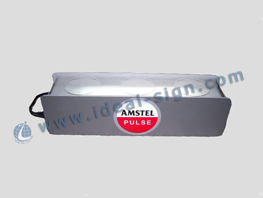 Lighted Liquor Bottle Display / Drink Water LED Acrylic Pop Display