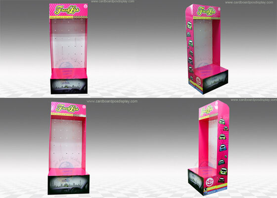 Rectangle Sidekick Display Stand , Wall-mounted corrugated pop displays