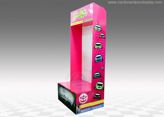 Rectangle Sidekick Display Stand , Wall-mounted corrugated pop displays