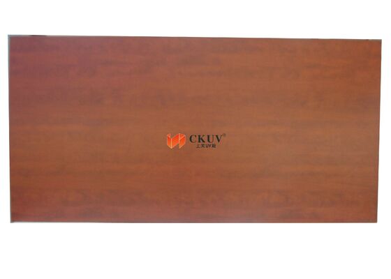 Fiberboard Raw Plain / Wood Grain MDF Melamine Board 9mm - 18mm Thickness