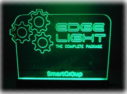 Edge-Lit Led Acrylic Signs Letters With Beautiful Shape
