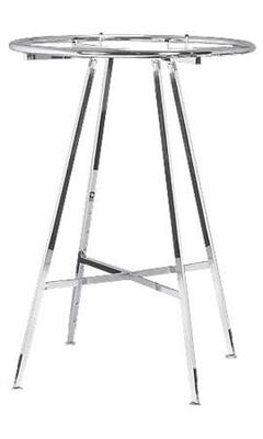 Supermarket Clothing Display Racks With Round Tube for Commercial Malls