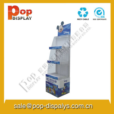 Marketing Custom Cardboard Display Stands For Stationery / Brochure