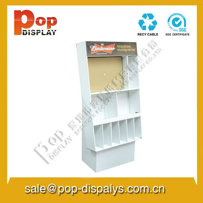 Customized Mask Cardboard Display Stands For Promotion / Retail
