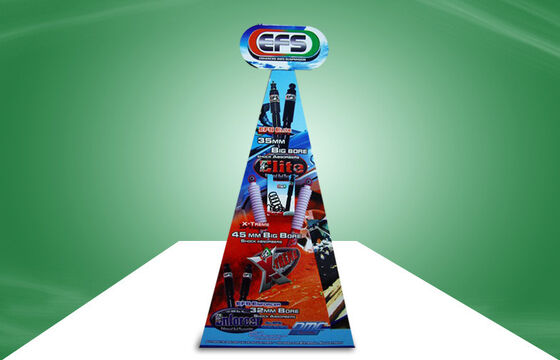 Unique Design Cardboard Display Stands Car Accessory Floor Display