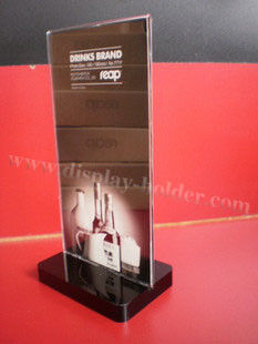 Table Tent Holders Restaurant Acrylic Sign Holder