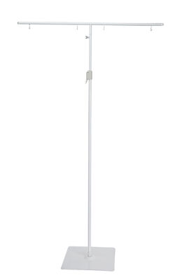 Floor Standing Sign Holders , Metal Base Pop Poster Stand For Supermarket