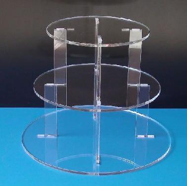 Beautiful Shape Acrylic Cake Stand Acrylic Displays