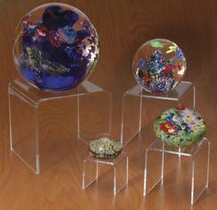 Acrylic Riser Acrylic Displays With Customer's Logo
