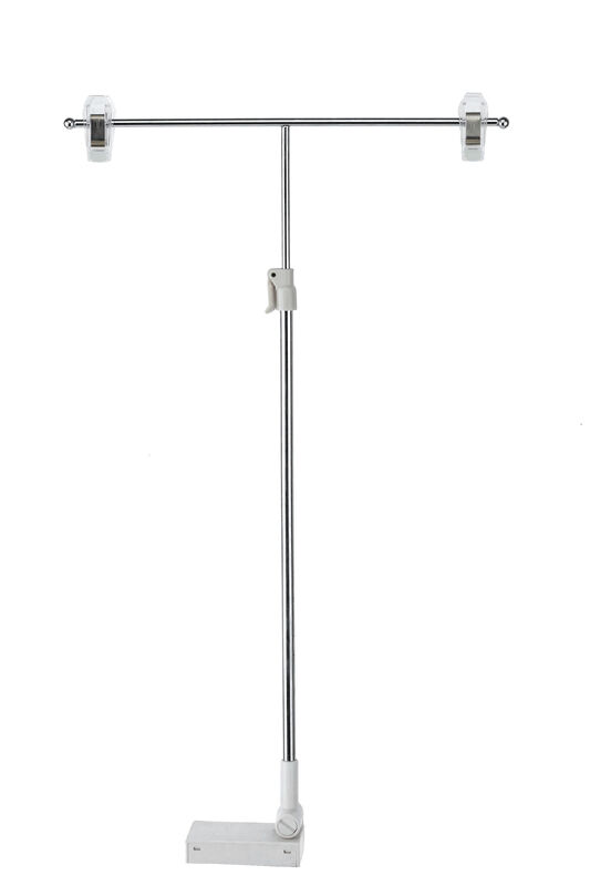 Store Shelf Metal Magnetic Sign Holders , Adjustable Height Pop Display Stand