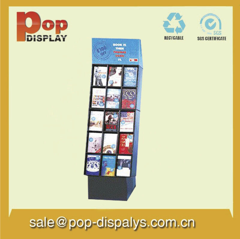 Cardboard Magazine Display Stands 