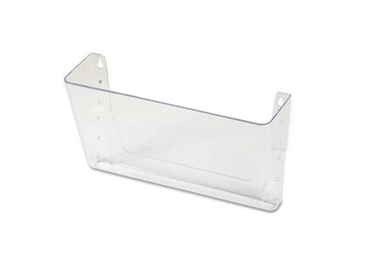 3 Pocket Wall File Organizer Acrylic Display Stands For Office