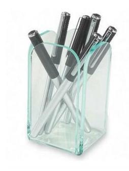 High Quality Acrylic Pen Holder With Fashion Shape