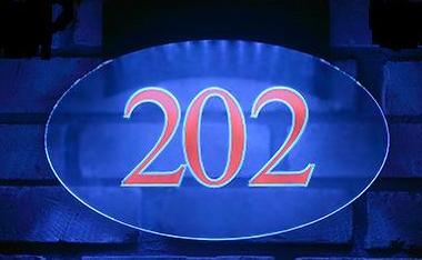 High Quality Room Number  Acrylic Signs