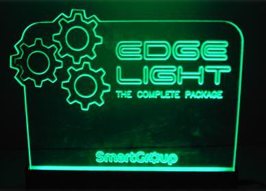 Exquisite Design Led Acrylic Signs With Fashion Shape
