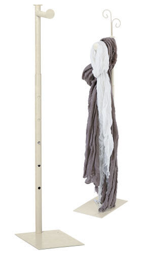Ivory Counter Merchandise Clothing Display Racks for Clothing Shop