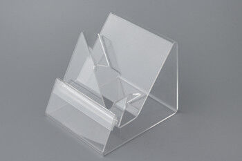 Customized Transparent Acrylic Sign Holder hanging Display for indoor