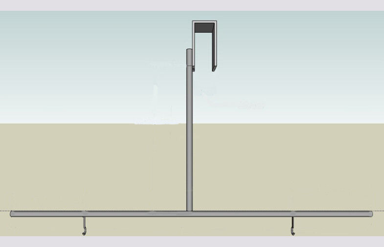 Metal POP Tabletop Sign Holder Stands For Shopping Malls , Advertising